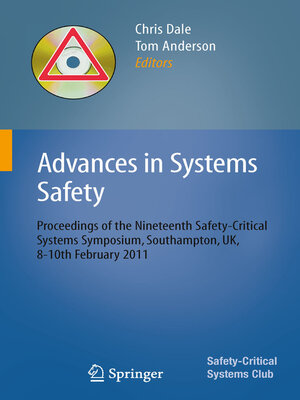 cover image of Advances in Systems Safety